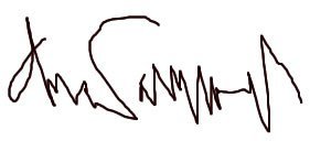 Firma oficial de Ana Carrascosa